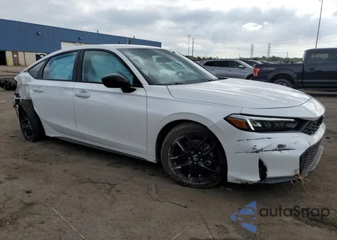 2025 Honda Civic Sport from USA, damaged, VIN 19XFL2H84SE022004